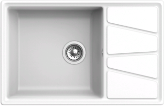 Детальное фото товара: GranFest VERTEX GF-V-780L, мойка, мрамор, иней