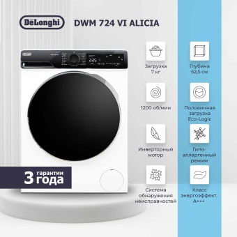 Детальное фото товара: DeLonghi DWM 724 VI ALICIA