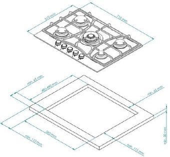 Детальное фото товара: Kuppersberg FS 710 C Bronze