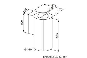 Детальное фото товара: Maunfeld LEE SIDE 397 золотой