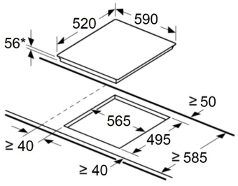 Детальное фото товара: Maunfeld CVI594BG
