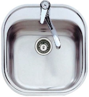 Детальное фото товара: Teka STYLO 1 B POLISHED, мойка, нержавеющая сталь полированная