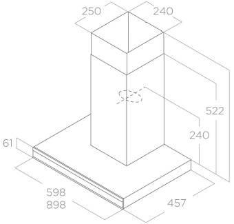 Детальное фото товара: ELICA ADÉLE @ BLMAT/A/60