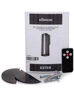 Детальное фото товара: Konigin Ester Inox/Black Glass 31