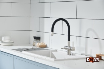 Детальное фото товара: Emar EC-3015, смеситель, сатин