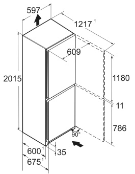 Детальное фото товара: Liebherr CBNbdc 573i-22 001 Plus NoFrost BioFresh