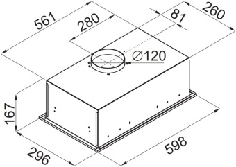 Детальное фото товара: Maunfeld CROSBY SINGL 60 BLACK