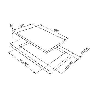Детальное фото товара: Smeg SRV876AOGH