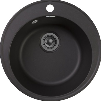 Детальное фото товара: GranFest QUARZ GF-Z08, мойка, гранит, черный