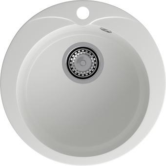 Детальное фото товара: GranFest RONDO GF-R-480, мойка, мрамор, иней