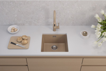 Детальное фото товара: ALVEUS OMNI 20 GRANITAL ARCTIC-G11, мойка, гранит, белый (в комплекте с сифоном 1145083)