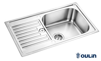 Детальное фото товара: Oulin OL-101Y, мойка, нержавеющая сталь