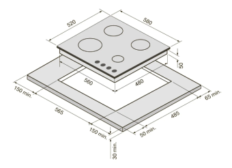 Детальное фото товара: Krona NEBEL 60 BL