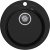 Детальное фото товара: GranFest RONDO GF-R-480, мойка, мрамор, черный