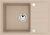 Детальное фото товара: ALVEUS INTERMEZZO 40 G55 BEIGE, мойка, гранит, бежевый (в комплекте с сифоном 1117292)