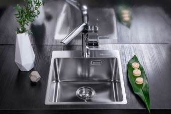 Детальное фото товара: Omoikiri Amadare 45-IN, мойка, нержавеющая сталь 