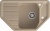 Детальное фото товара: GranFest CORNER GF-C-800 E, мойка, мрамор, песок