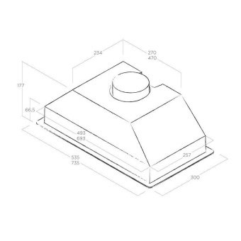 Детальное фото товара: ELICA ERA C IX/A/72