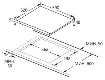 Детальное фото товара: Konigin Libra C604 TBK