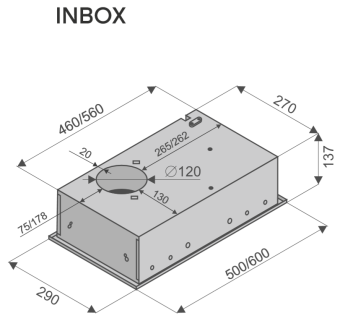 Детальное фото товара: Konigin Inbox (Inox 50)