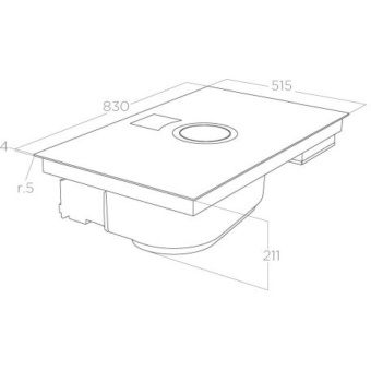 Детальное фото товара: ELICA NIKOLATESLA SWITCH GLOW BL/A/83