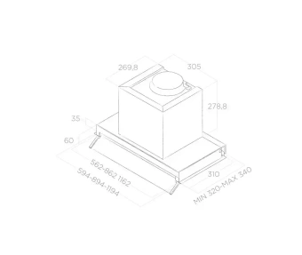 Детальное фото товара: ELICA BOX IN PLUS IXGL/A/60