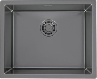 Детальное фото товара: ALVEUS QUADRIX MONARCH 50 ANTHRACITE, мойка, нержавеющая сталь, антрацит