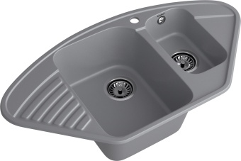 Детальное фото товара: GranFest QUARZ GF-Z14, мойка, гранит, черный