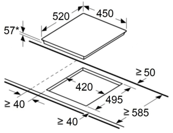 Детальное фото товара: Maunfeld CVI453WH