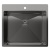 Rivelato RINOX 4450 PVD black, мойка, нержавеющая сталь, черный Детальное фото товара: Rivelato RINOX 4450 PVD black, мойка, нержавеющая сталь, черный