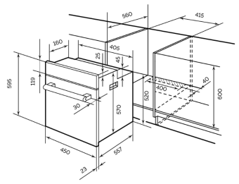 Детальное фото товара: LEX EDM 4545 BL