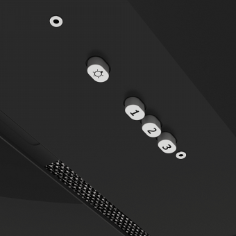 Детальное фото товара: Elikor Cube 60П-1000 черный/черный