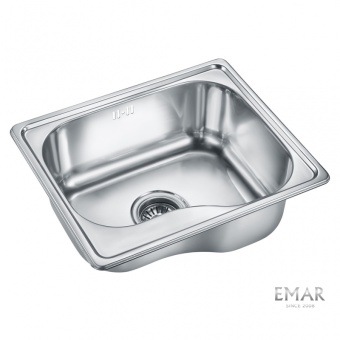 Детальное фото товара: Emar EM-4740, мойка, нержавеющая сталь
