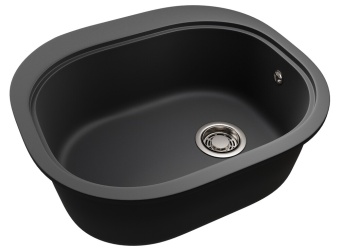 Детальное фото товара: Emar EMQ-1570.C, мойка, гранит, оникс