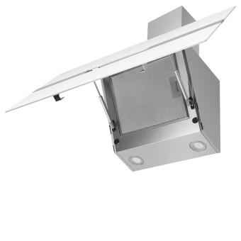 Детальное фото товара: Maunfeld MERSEY 90 WHITE Glass WHITE (INOX)