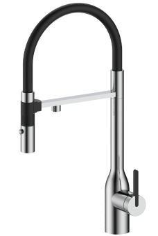 Детальное фото товара: Paulmark Magneto One, смеситель, брашированная сталь