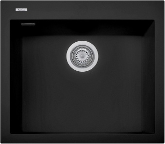 Детальное фото товара: Rivelato ZENO ZN-6051 nero profondo, мойка, керамика, черный