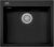 Детальное фото товара: Rivelato ZENO ZN-6051 nero profondo, мойка, керамика, черный