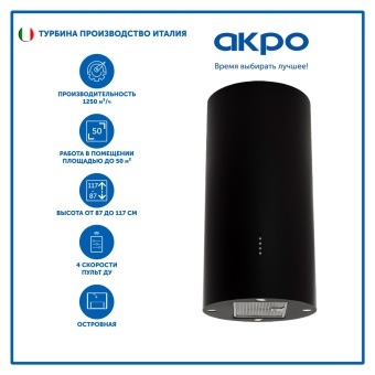 Детальное фото товара: AKPO WK-10 Balmera 40 см. черный