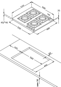 Детальное фото товара: Korting HGG 6722 CTN