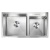 AMALET 7848/1,5-STR-ST, мойка, нержавеющая сталь, сатин Детальное фото товара: AMALET 7848/1,5-STR-ST, мойка, нержавеющая сталь, сатин