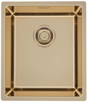 Детальное фото товара: ALVEUS KOMBINO 20 MONARCH BRONZE SAT-90, мойка, нерж. сталь, бронза (в компл. с выпуском без сифона)