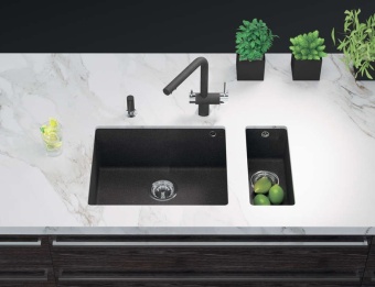 Детальное фото товара: Omoikiri Bosen 54-U-WH, мойка, гранит, белый