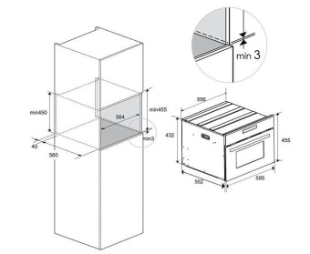 Детальное фото товара: Meferi MEO609BK MICROWAVE