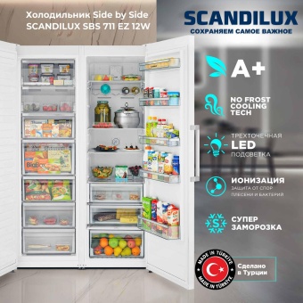 Детальное фото товара: SCANDILUX SBS711EZ12W набор (состоит из FN711E12W + R711EZ12W)