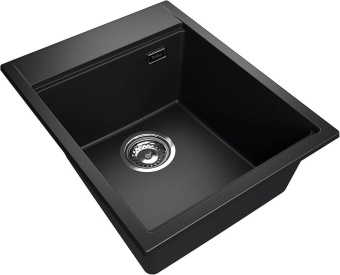 Детальное фото товара: Rivelato TESORO TR-405 nero, мойка, гранит, черный