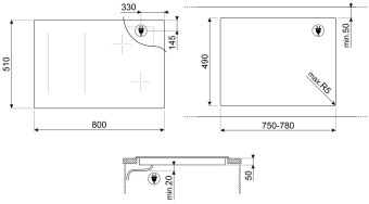 Детальное фото товара: Smeg SI1M4854D