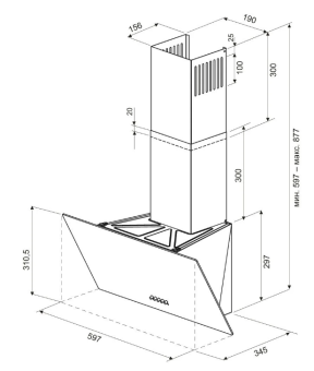 Детальное фото товара: Krona HELGA 600 black PB