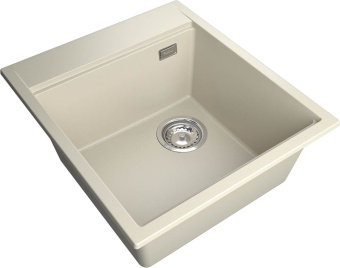 Детальное фото товара: Rivelato TESORO TR-455-R beige scuro, мойка, гранит, тёмно-бежевый