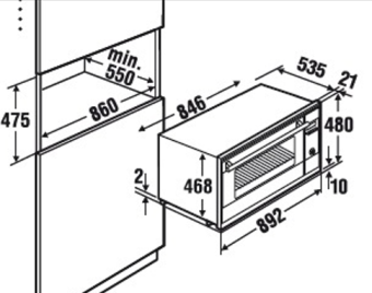 Детальное фото товара: Kuppersbusch B 9330.0 S3 Silver Chrome